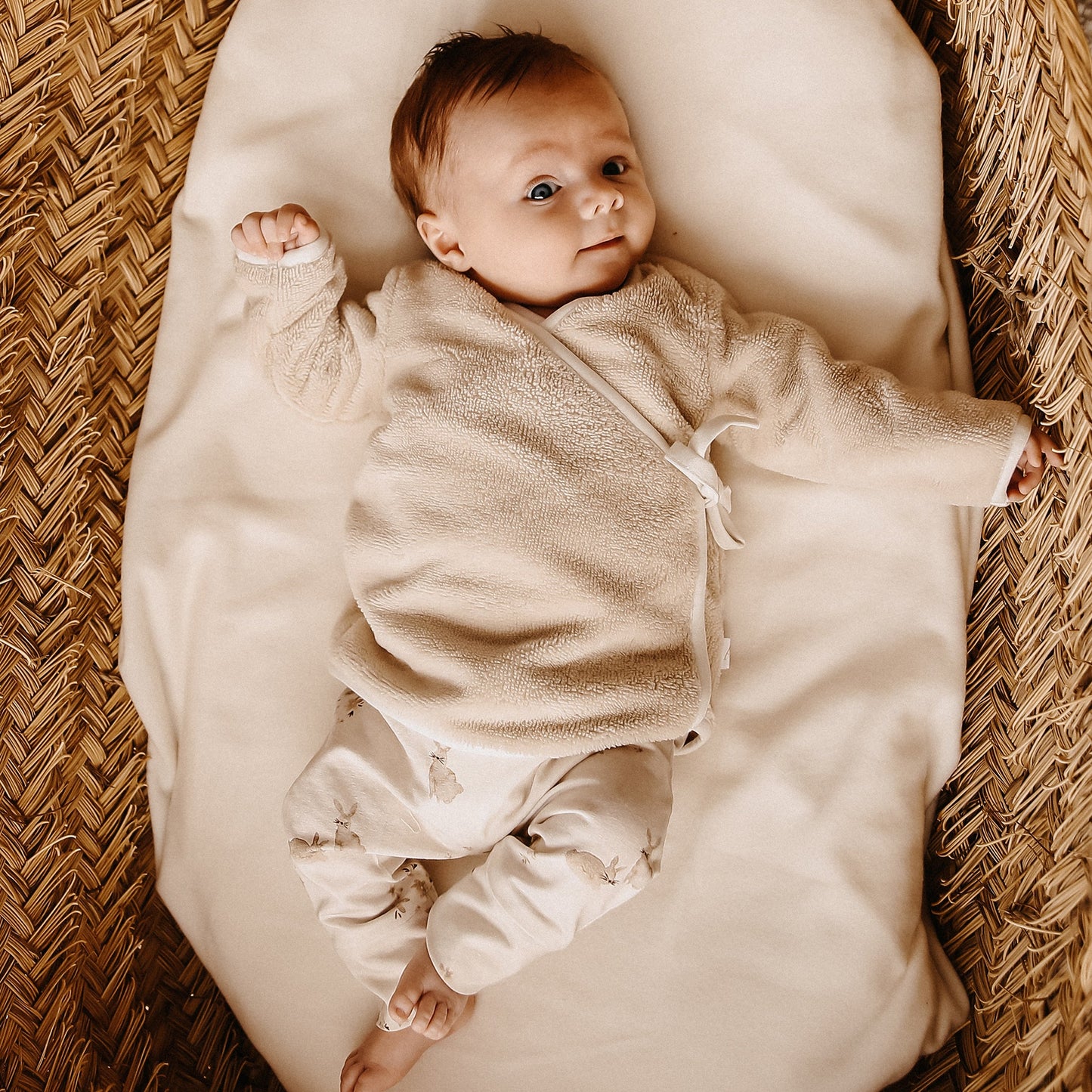 AKY Wickeljacke in beige - ALBAY