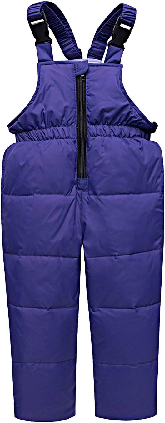 Amropi Skianzug Kinder Schneeanzug Daunenjacke mit Kapuze + Skihose 2tlg Winteranzug Set für 1-5 Jahre div. Farben