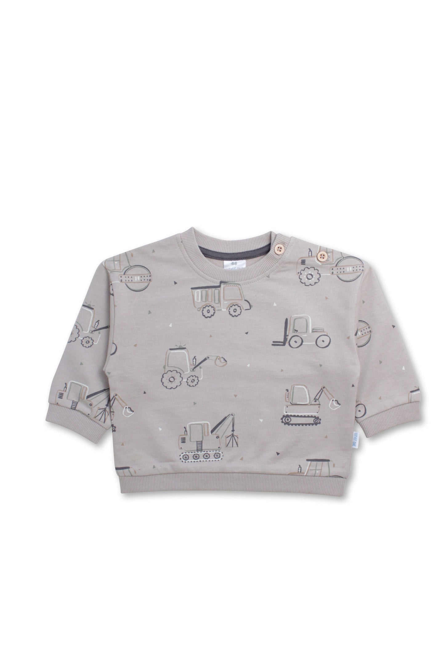 CARS Pullover Sweater in dunkelbeige - ALBAY