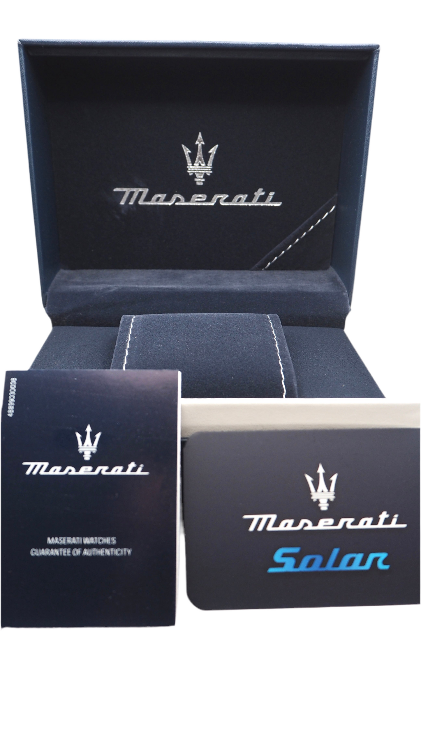 Maserati Successo Solar Herrenuhr 44 mm Limited Edition, Chronograph, R8873645007 Neu