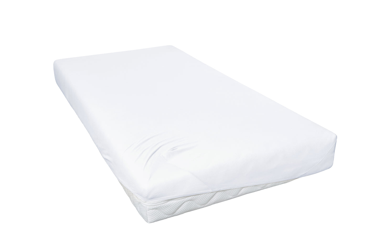 Primera Jersey-Spannbetttuch im weiß 180-200 x 200 cm