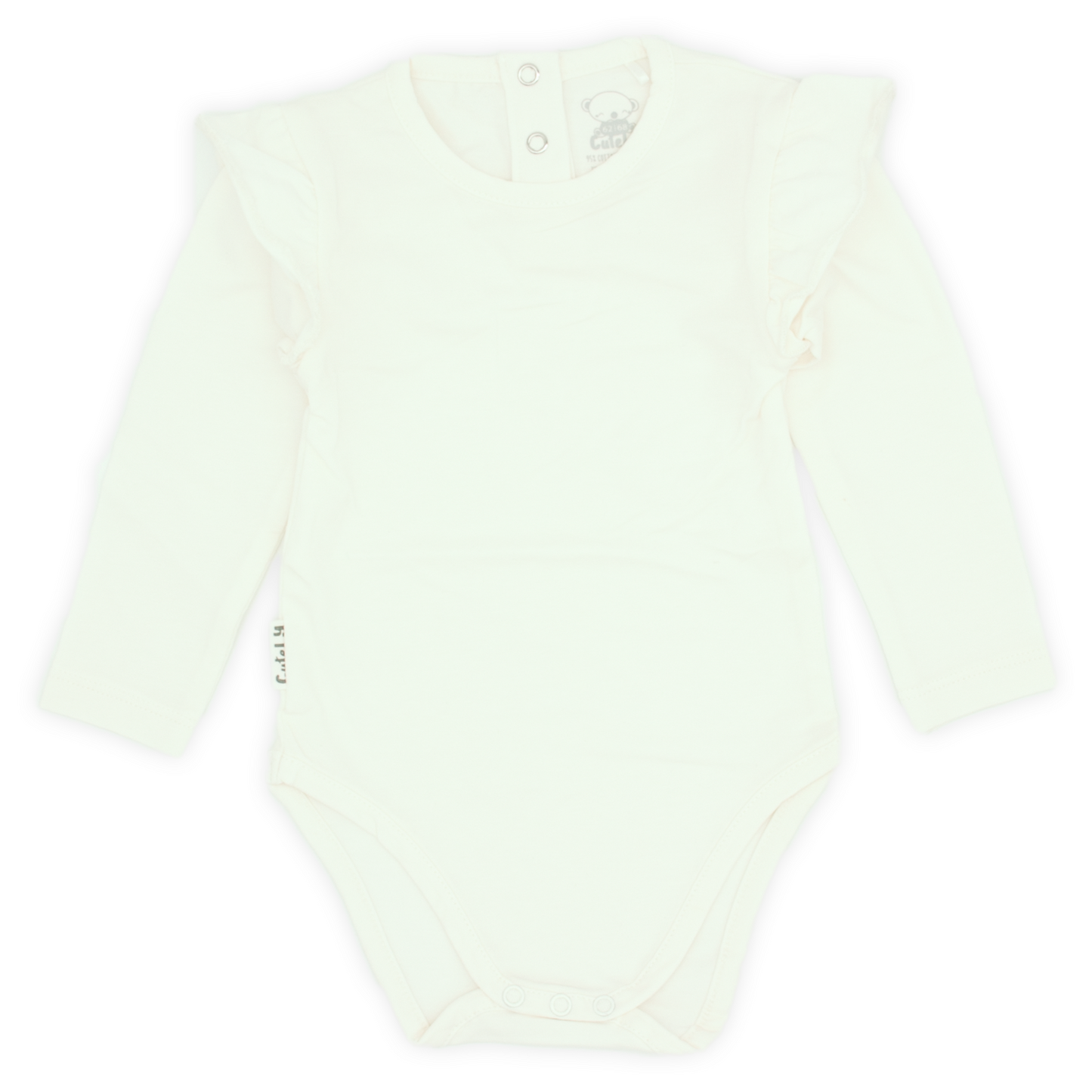 CALI Body mit Rüschen in cremefarbe - ALBAY