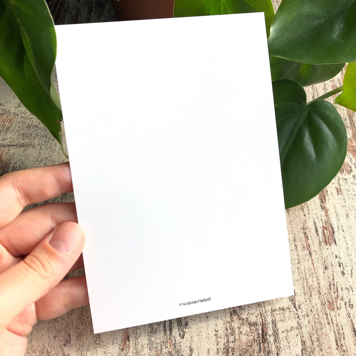 Postkarte / A6 Print - we are planties