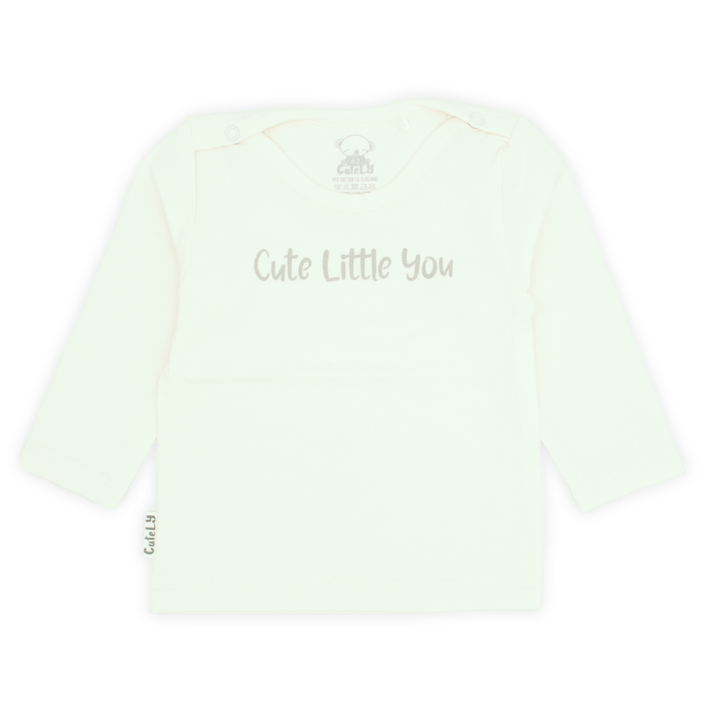 CALI Langarmshirt in cremefarbe - ALBAY