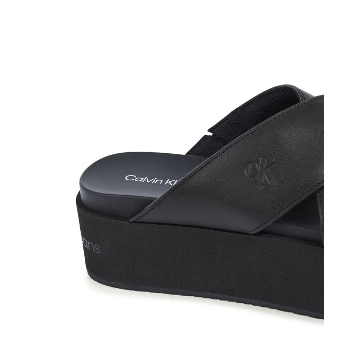 Calvin Klein - Calvin Klein Damen Sandale Schwarz YW0YW013490GT