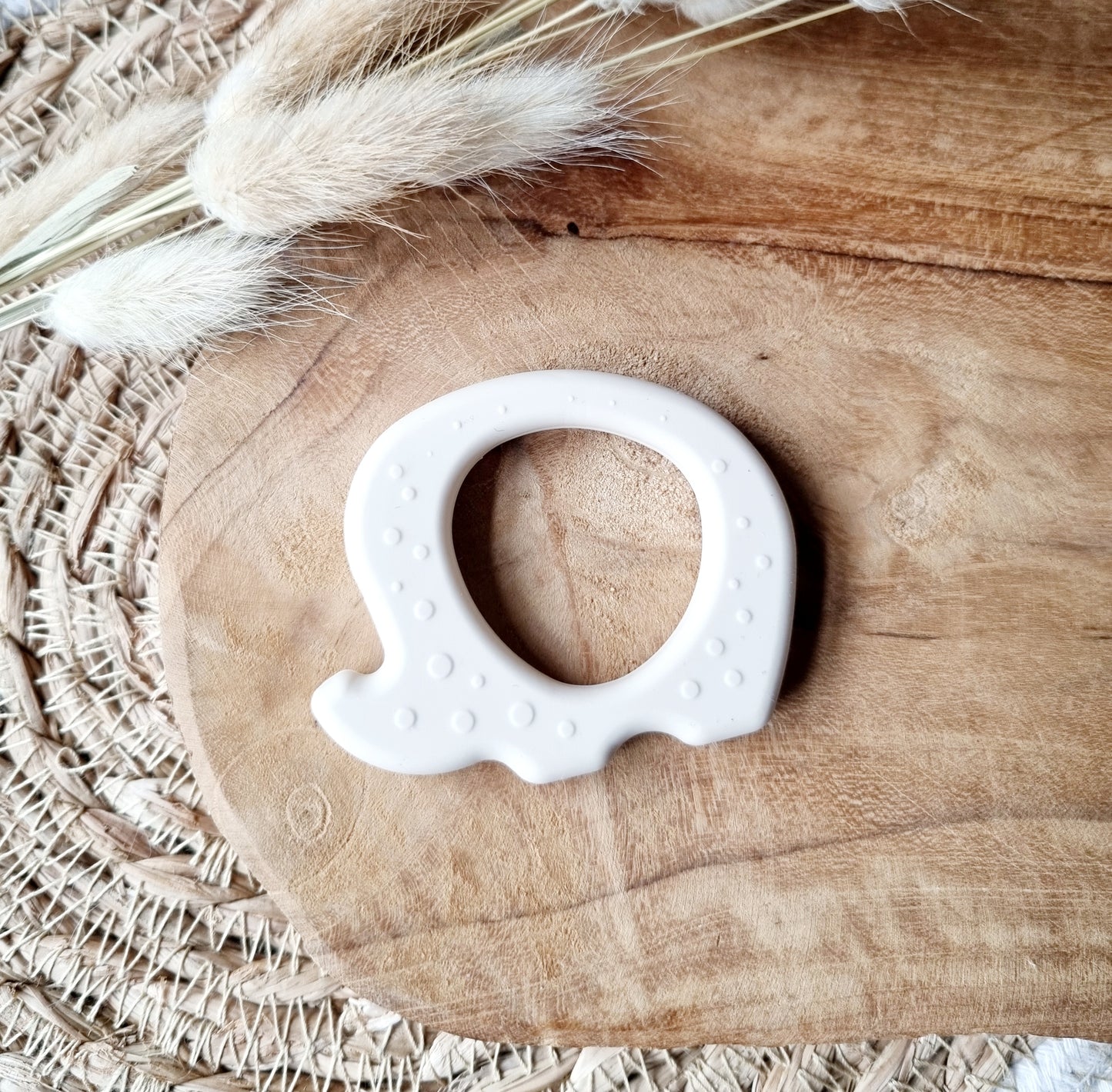 ELEPHANT Beißring in beige - ALBAY