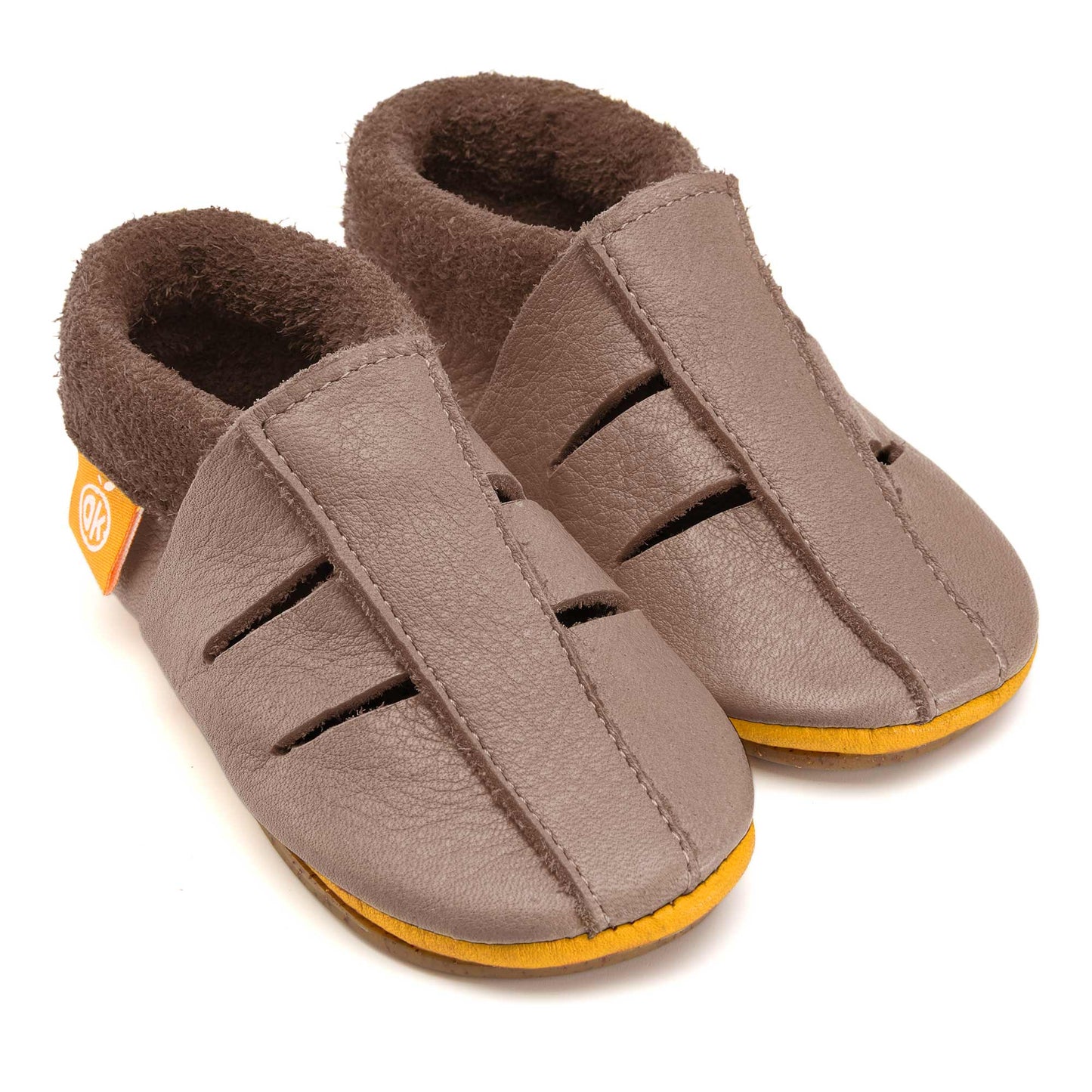 Barfußschuhe Sandale AMIGO in beige