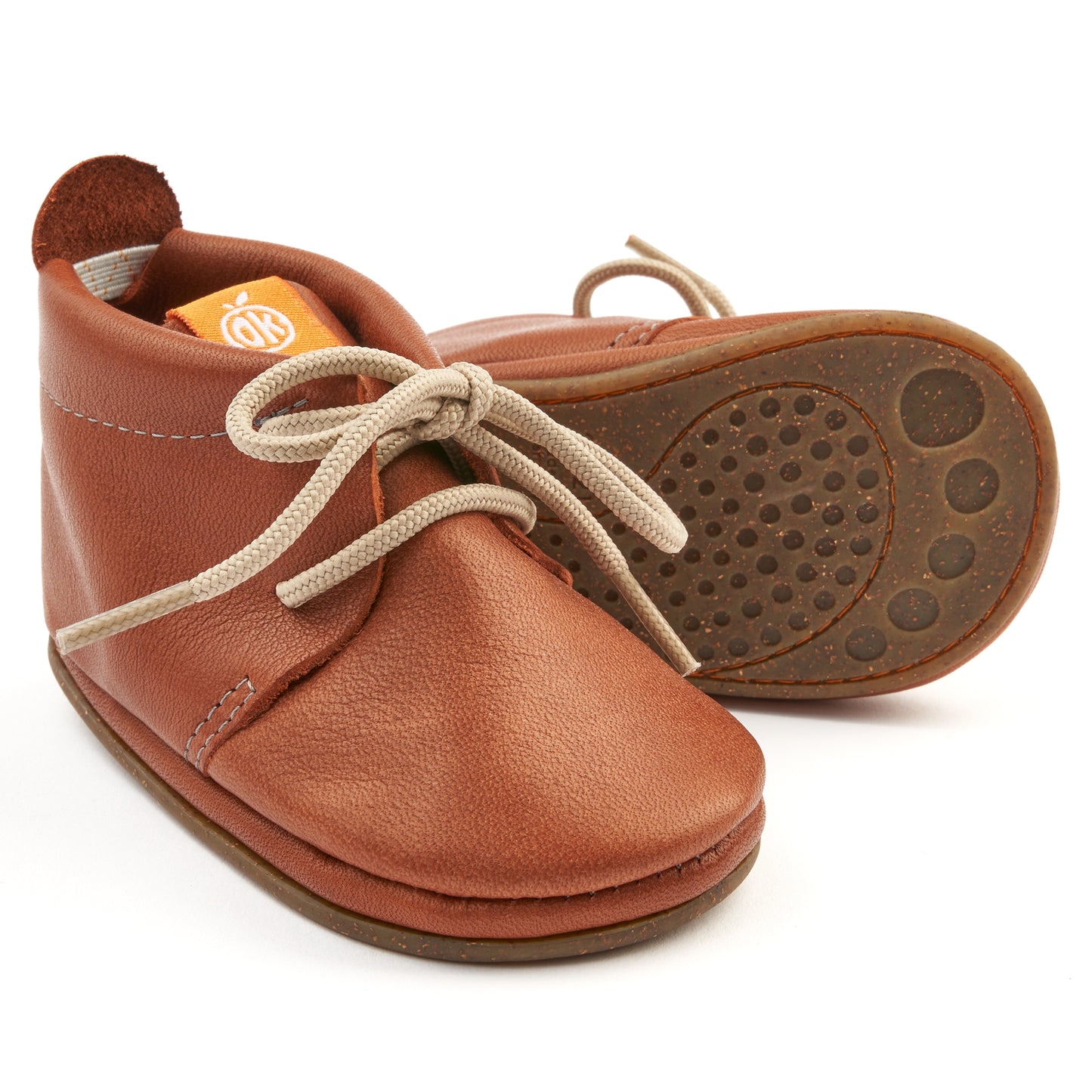 Barfußschuhe AMIGO Schnürer in braun