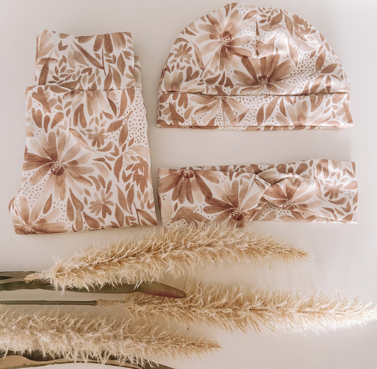 FLORA Newborn Set - Handmade - ALBAY