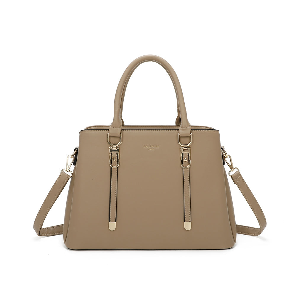 GALLA Très Chique Handtasche in taupe
