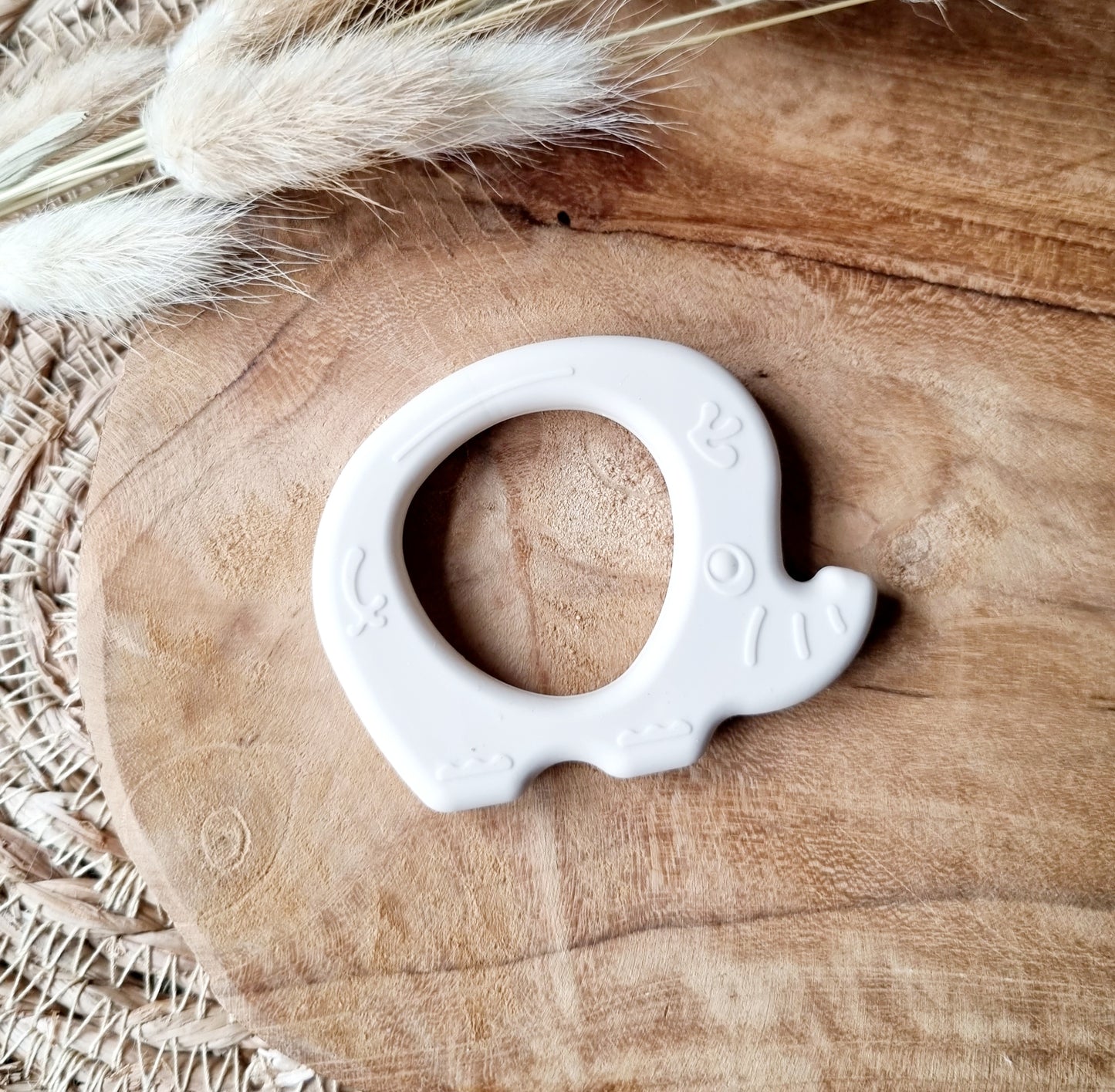 ELEPHANT Beißring in beige - ALBAY