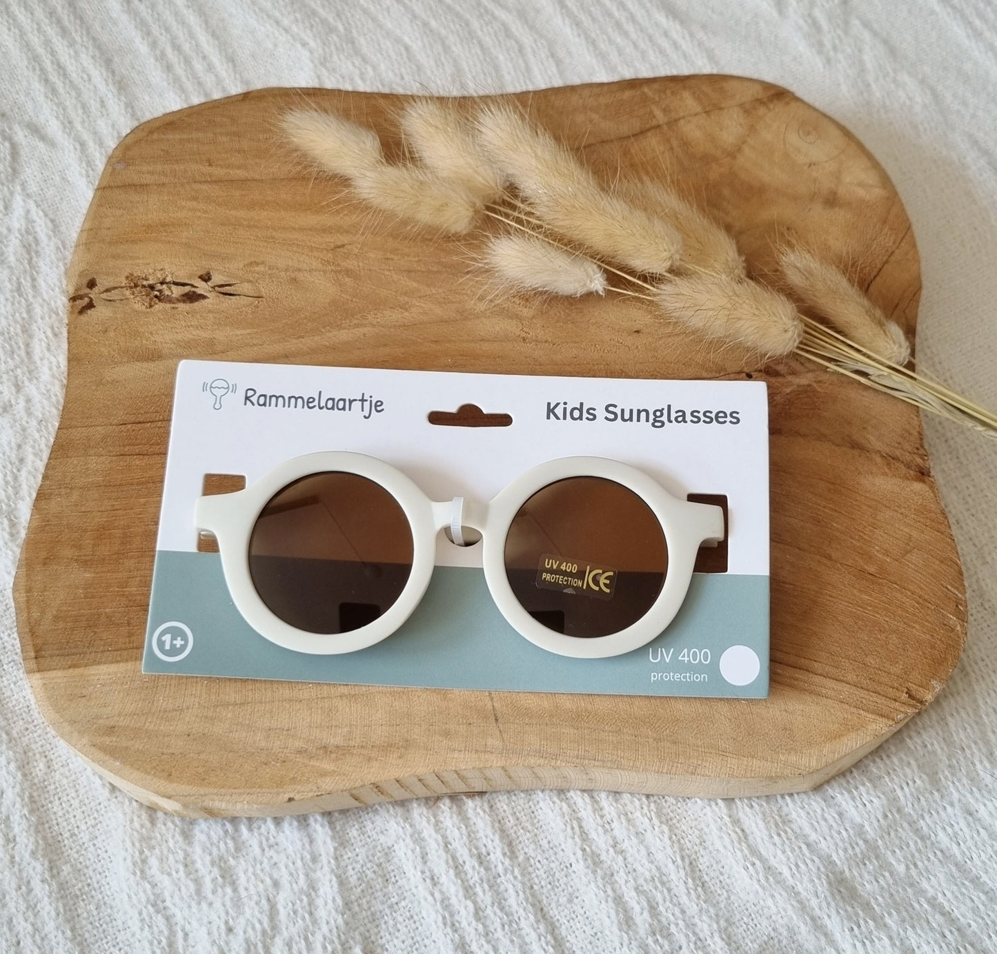 ROUNDI Baby- und Kindersonnenbrille UV400 in beige