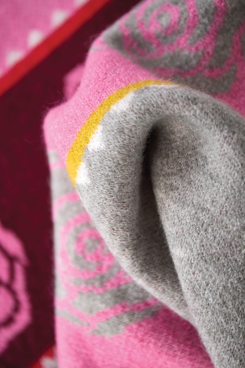 Gestrickte Polyesterfaser Damen Cardigan Casual Blumenmuster