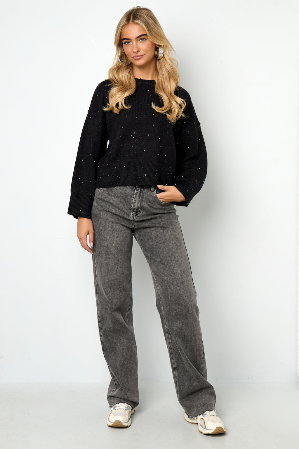 Gestrickte Polyesterfasern Damen Strickpullover Casual Einfarbig Herbst/Winter