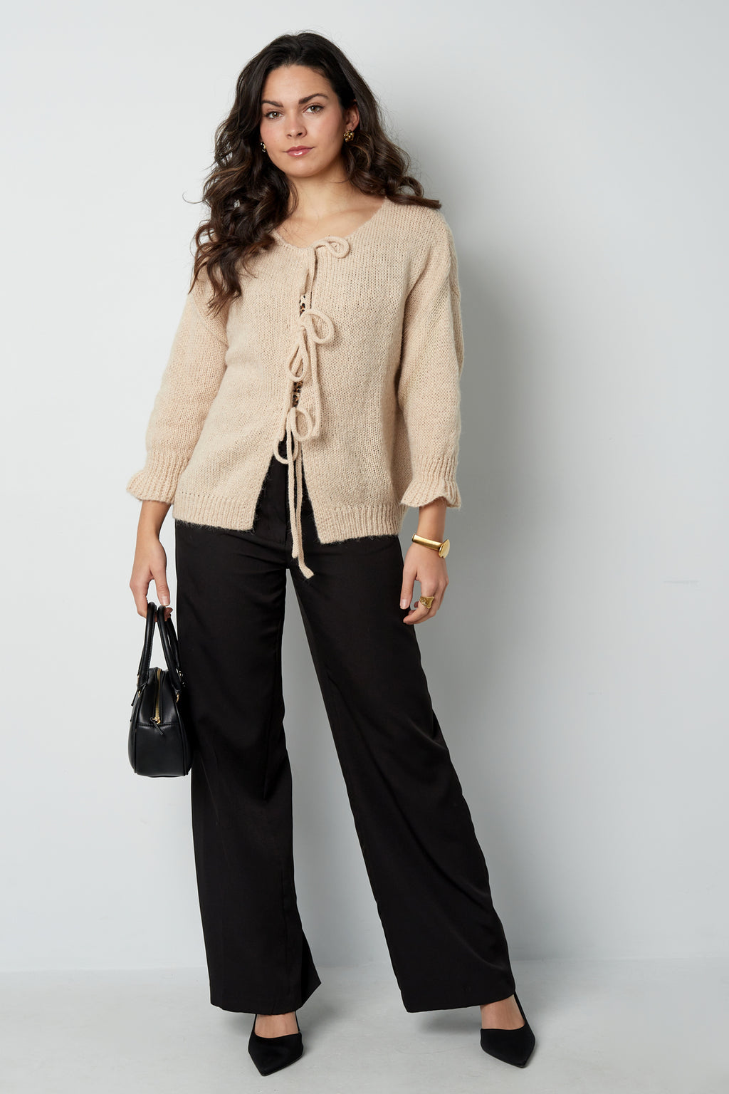 Nylon Damen Kurzarm Oberteile Oversized Mit Schnürung