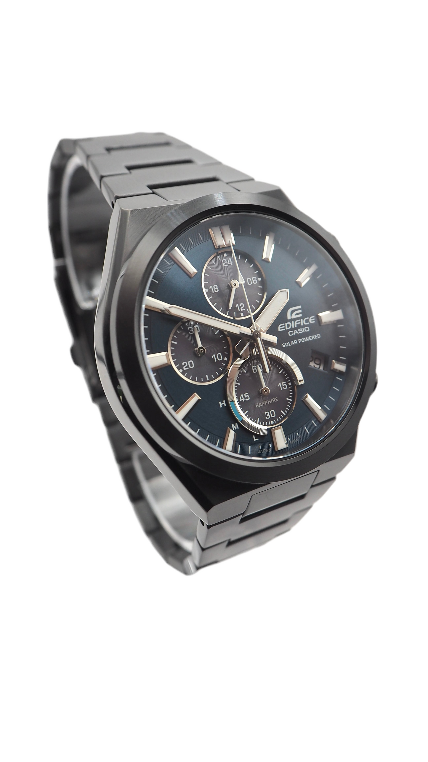 Casio Edifice EFS-S630DC-2AVUEF Chronograph Solar Herrenuhr 44mm Neu OVP