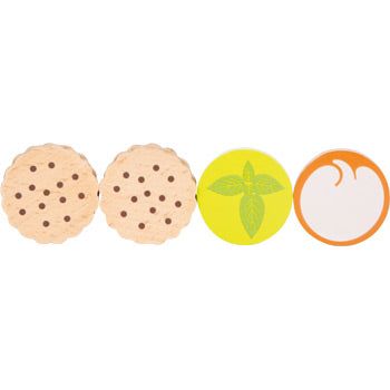 smallfoot Personalisierbare Kaffee- und Teeset Kinderküche Kinder Holzspielset ab 2 Jahren