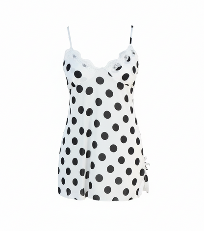 DOTS Nachthemd in weiß