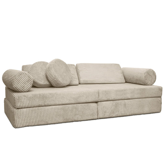 Spielsofa Cord – Kreativer Spielspaß & Gemütlichkeit