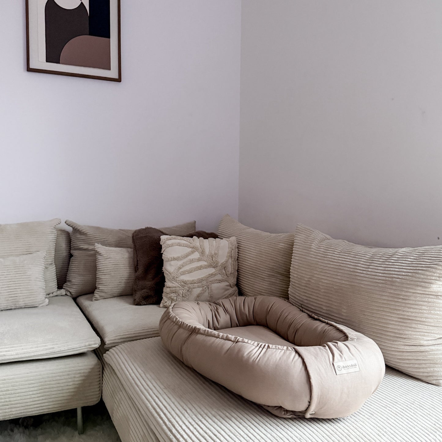 Babynestchen Baumwolle – Kuscheliger Baby-Kokon