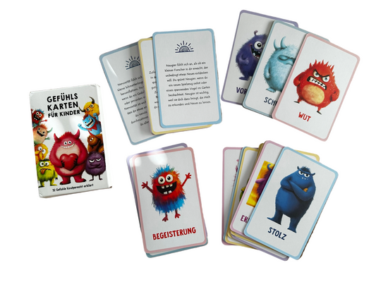 Gefühls-Karten für Kinder – Emotionen spielerisch verstehen und benennen