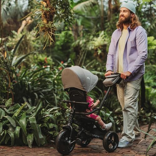 Bebeconfort Zephir, kompakter Baby Kinderwagen, 0–4 Jahre (bis zu 22 kg), leichter Reise Buggy (4,5 kg), in Kabinengröße, flacher und verstellbarer Sitz, Aufbewahrungskorb