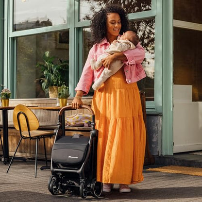 Bebeconfort Zephir, kompakter Baby Kinderwagen, 0–4 Jahre (bis zu 22 kg), leichter Reise Buggy (4,5 kg), in Kabinengröße, flacher und verstellbarer Sitz, Aufbewahrungskorb