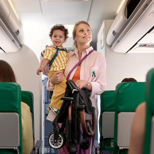 Bebeconfort Zephir, kompakter Baby Kinderwagen, 0–4 Jahre (bis zu 22 kg), leichter Reise Buggy (4,5 kg), in Kabinengröße, flacher und verstellbarer Sitz, Aufbewahrungskorb