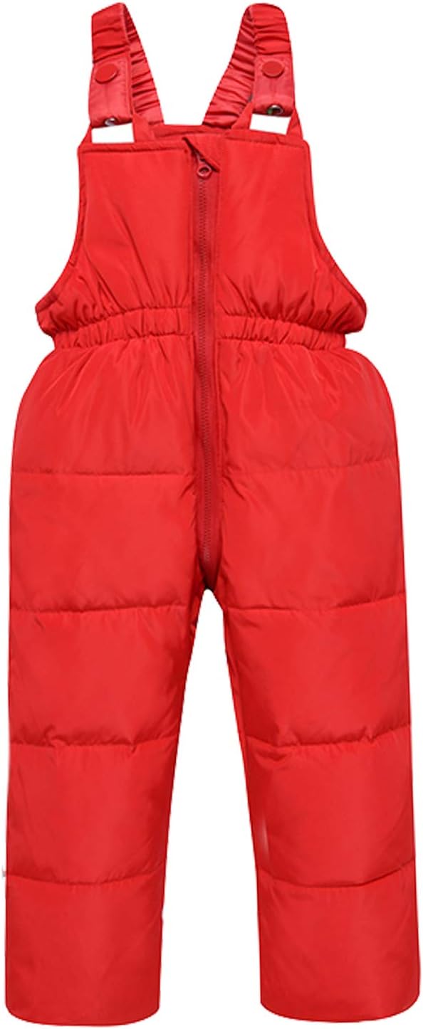 Amropi Skianzug Kinder Schneeanzug Daunenjacke mit Kapuze + Skihose 2tlg Winteranzug Set für 1-5 Jahre div. Farben