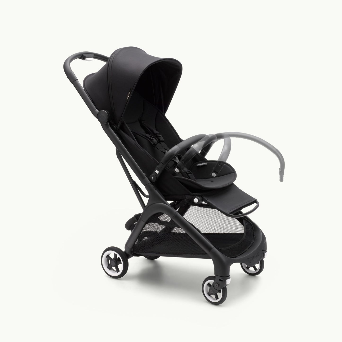 Bugaboo Butterfly ultrakompakter Reise-Kinderwagen, klein & leicht, einhändig faltbar und einfach zu lenken, ergonomischer City-Buggy für Babys ab 6 Monaten, mit viel Stauraum