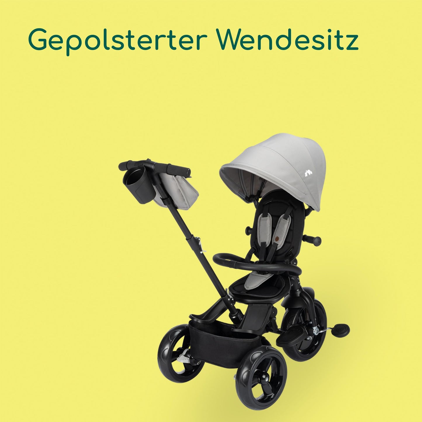Bebeconfort Zephir, kompakter Baby Kinderwagen, 0–4 Jahre (bis zu 22 kg), leichter Reise Buggy (4,5 kg), in Kabinengröße, flacher und verstellbarer Sitz, Aufbewahrungskorb
