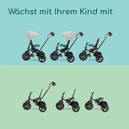 Bebeconfort Zephir, kompakter Baby Kinderwagen, 0–4 Jahre (bis zu 22 kg), leichter Reise Buggy (4,5 kg), in Kabinengröße, flacher und verstellbarer Sitz, Aufbewahrungskorb