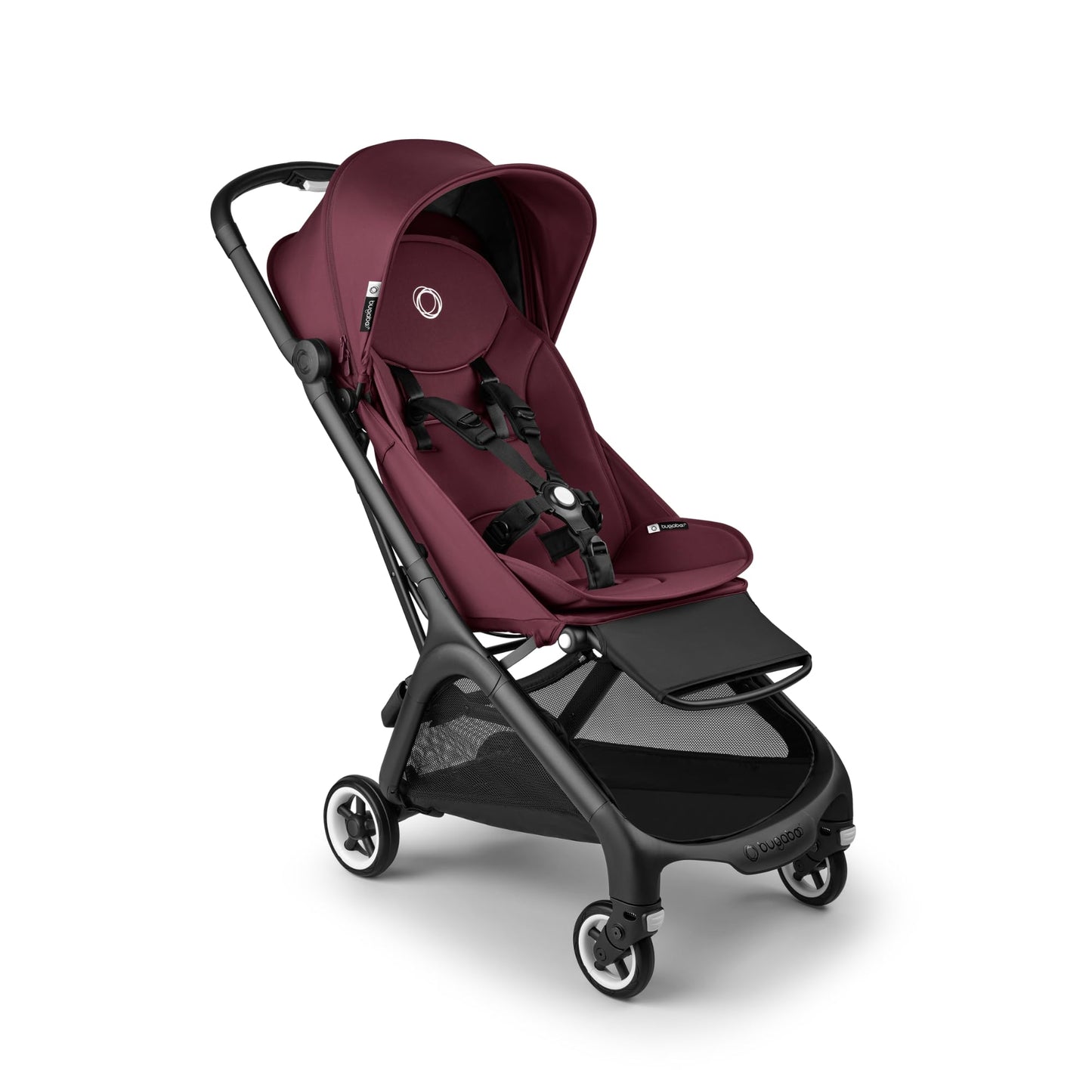 Bugaboo Butterfly ultrakompakter Reise-Kinderwagen, klein & leicht, einhändig faltbar und einfach zu lenken, ergonomischer City-Buggy für Babys ab 6 Monaten, mit viel Stauraum