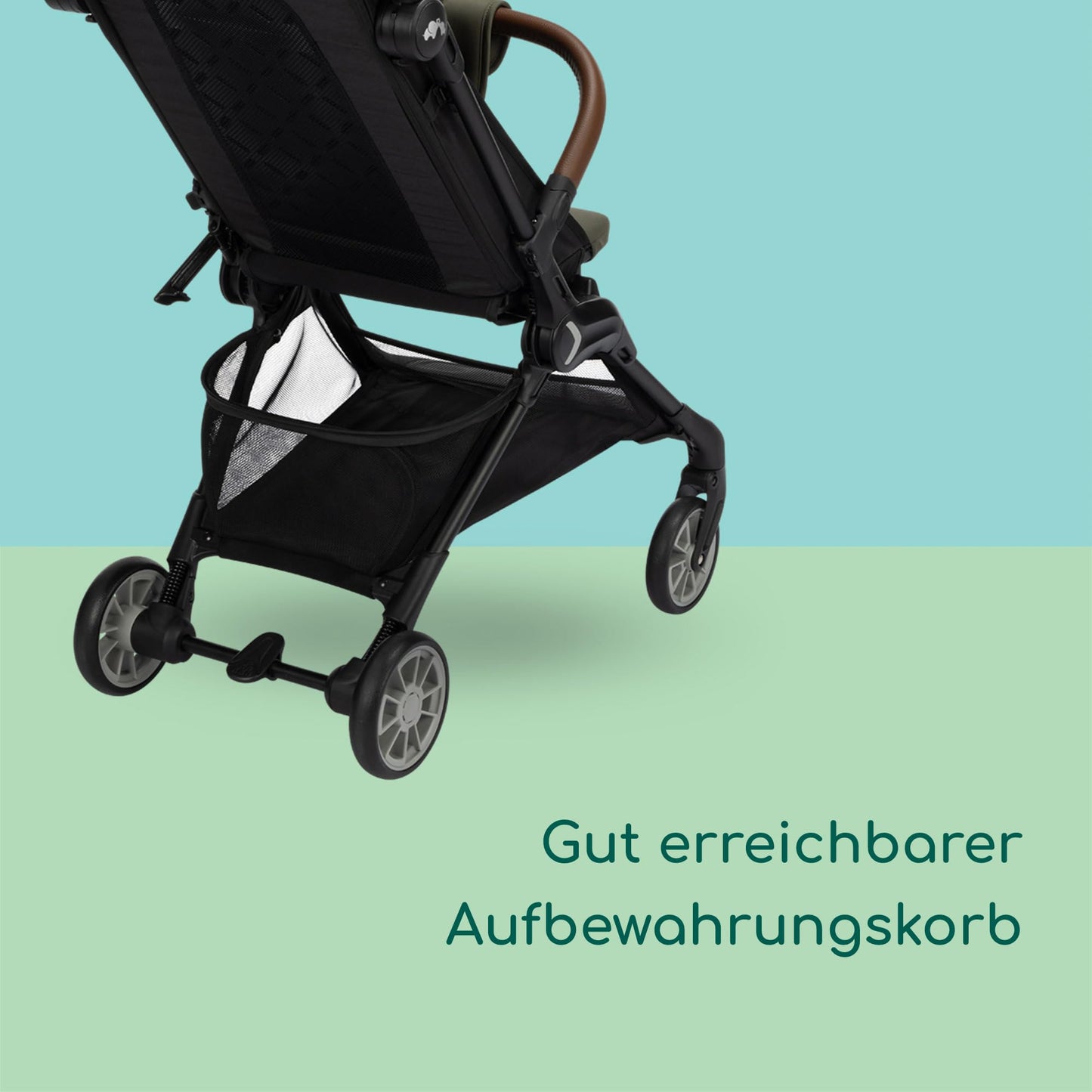 Bebeconfort Zephir, kompakter Baby Kinderwagen, 0–4 Jahre (bis zu 22 kg), leichter Reise Buggy (4,5 kg), in Kabinengröße, flacher und verstellbarer Sitz, Aufbewahrungskorb