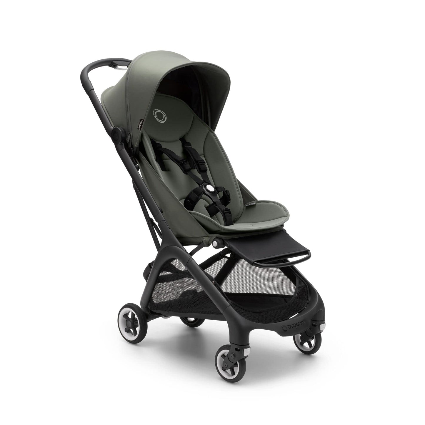 Bugaboo Butterfly ultrakompakter Reise-Kinderwagen, klein & leicht, einhändig faltbar und einfach zu lenken, ergonomischer City-Buggy für Babys ab 6 Monaten, mit viel Stauraum