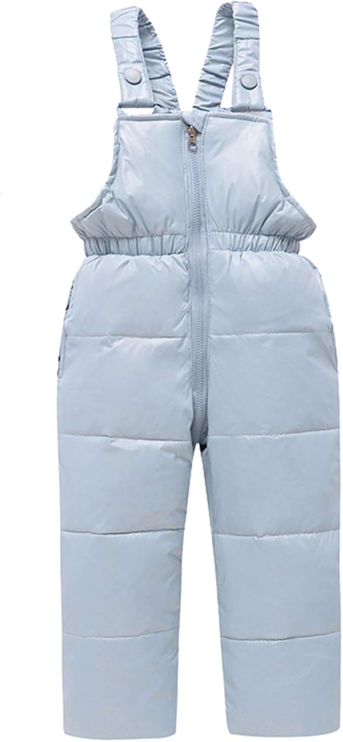 Amropi Skianzug Kinder Schneeanzug Daunenjacke mit Kapuze + Skihose 2tlg Winteranzug Set für 1-5 Jahre div. Farben