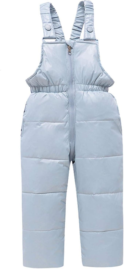 Amropi Skianzug Kinder Schneeanzug Daunenjacke mit Kapuze + Skihose 2tlg Winteranzug Set für 1-5 Jahre div. Farben