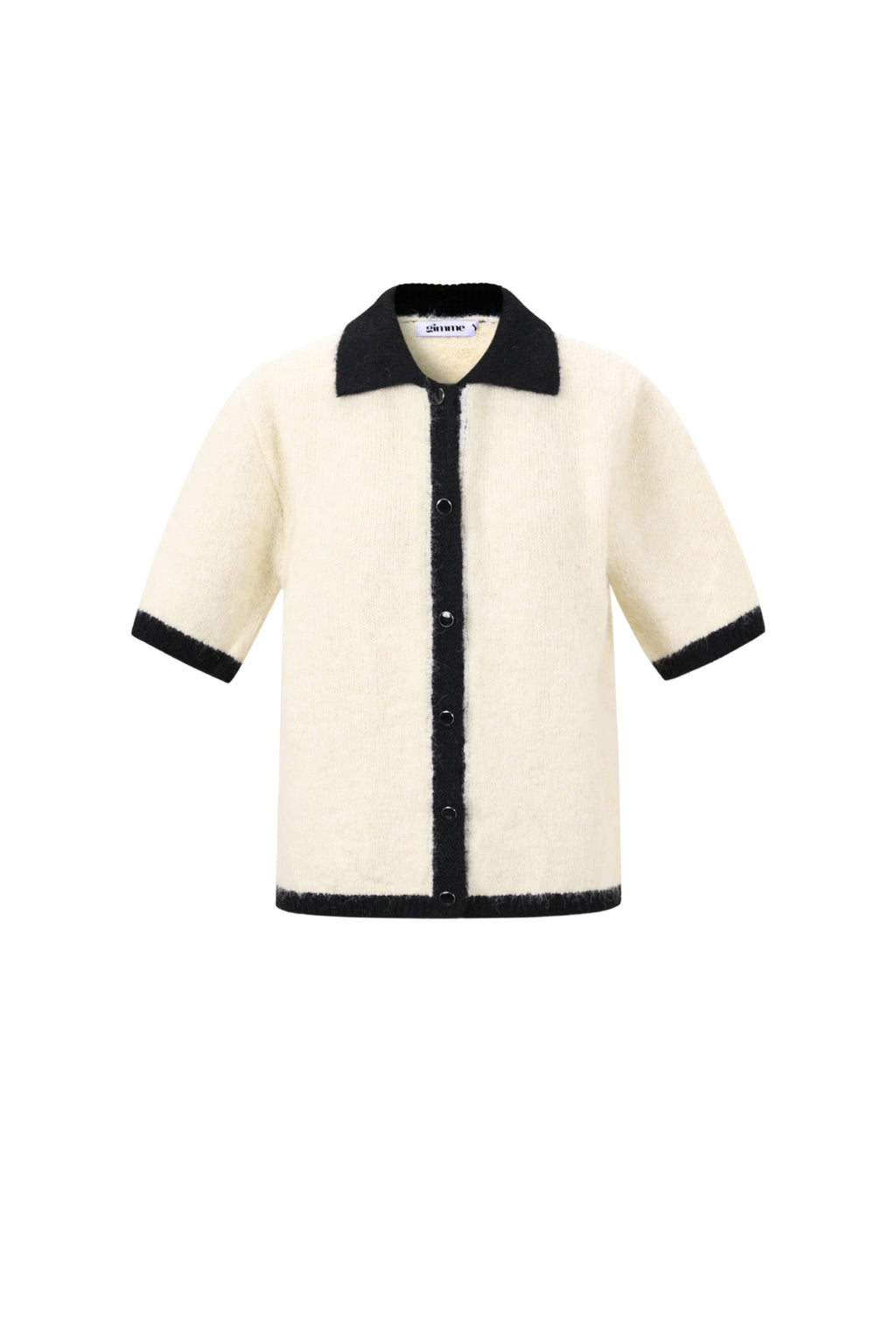 Gestrickte Polyesterfaser Damen Strickjacke Casual Farbkontrast