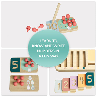 Obstbaum-Zähler - Montessori