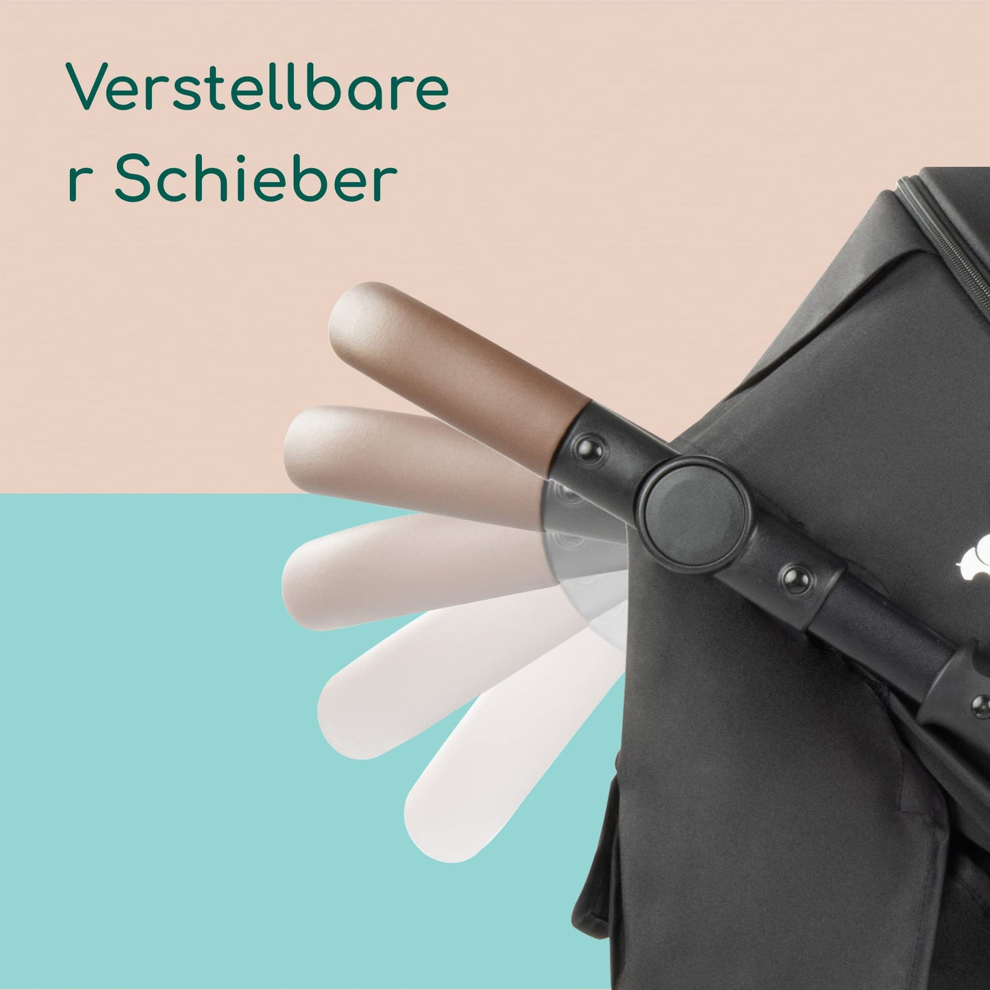 Bebeconfort Zephir, kompakter Baby Kinderwagen, 0–4 Jahre (bis zu 22 kg), leichter Reise Buggy (4,5 kg), in Kabinengröße, flacher und verstellbarer Sitz, Aufbewahrungskorb