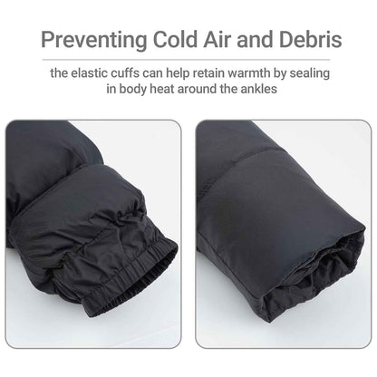 Kinder Schneeanzug mit Künstliches Fell Kaputze Verdickte Winterjacke + Skihose Daunenhose Kinderskianzug