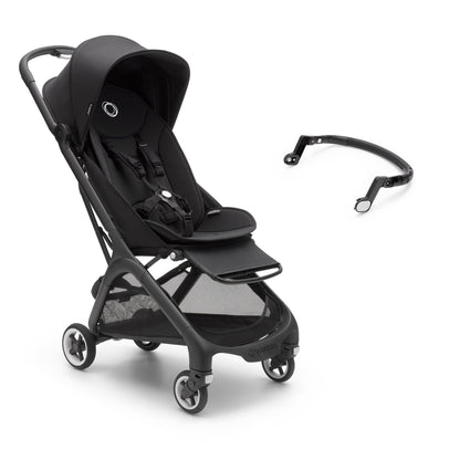 Bugaboo Butterfly ultrakompakter Reise-Kinderwagen, klein & leicht, einhändig faltbar und einfach zu lenken, ergonomischer City-Buggy für Babys ab 6 Monaten, mit viel Stauraum