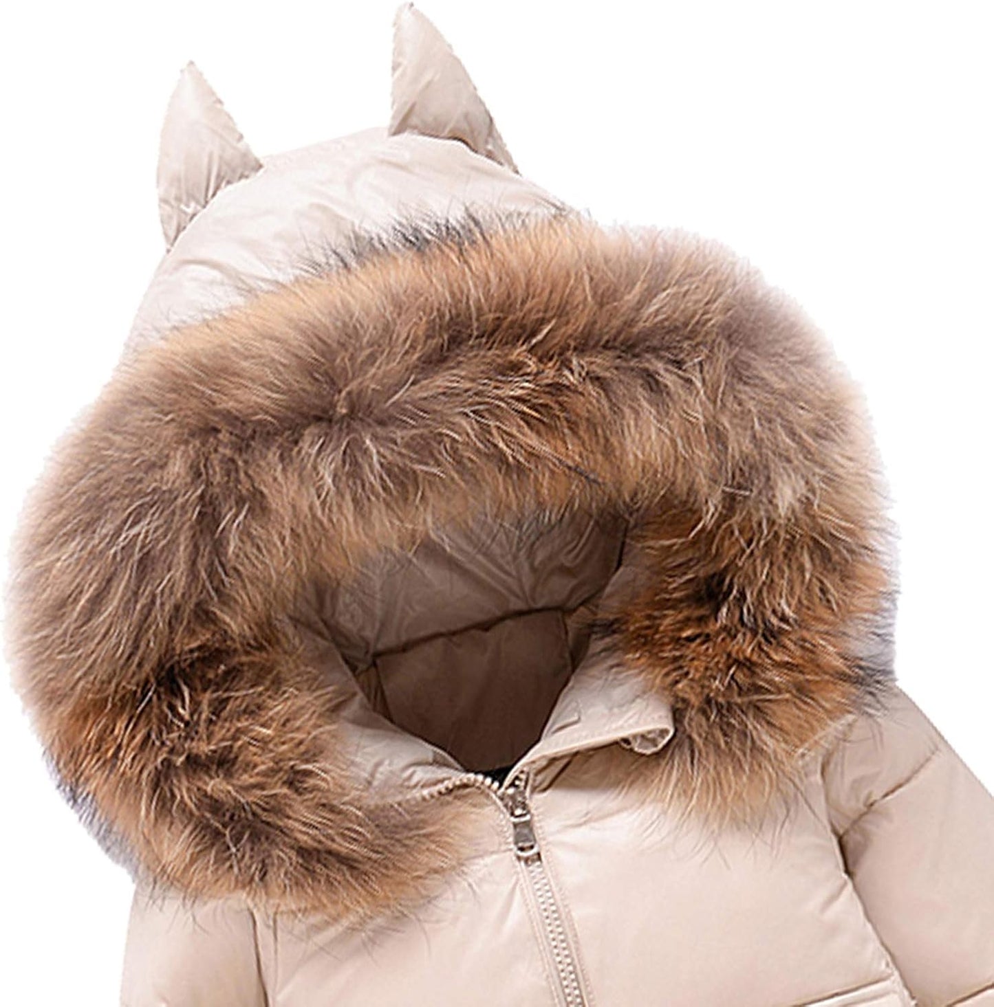 Amropi Skianzug Kinder Schneeanzug Daunenjacke mit Kapuze + Skihose 2tlg Winteranzug Set für 1-5 Jahre div. Farben