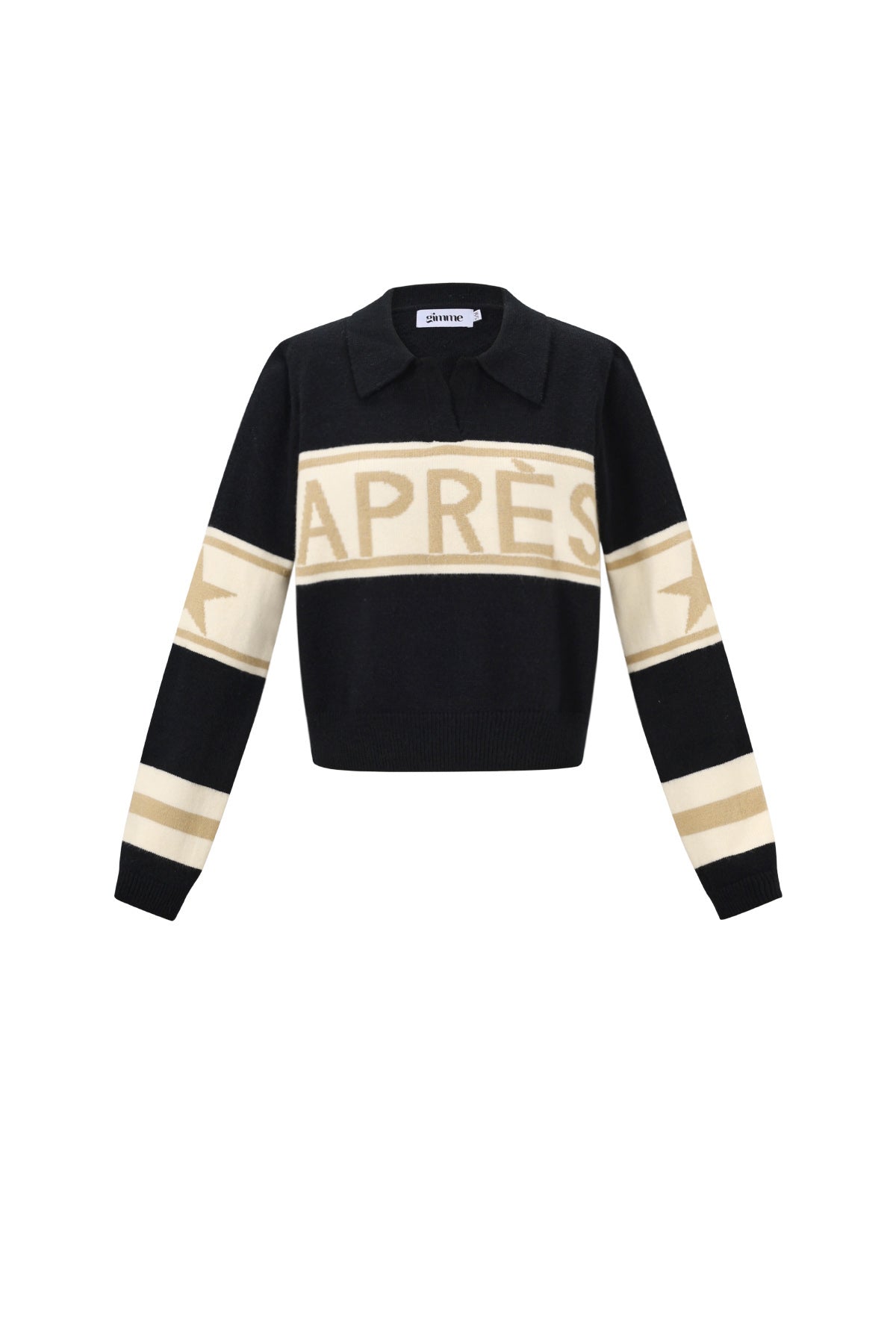 Gestrickte Polyesterfaser Damen Strickpullover Casual Letters