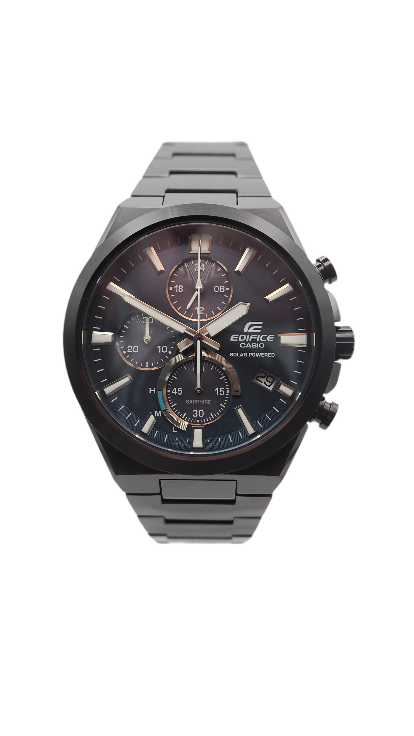 Casio Edifice EFS-S630DC-2AVUEF Chronograph Solar Herrenuhr 44mm Neu OVP