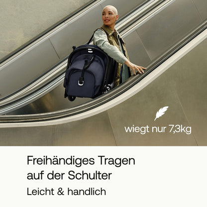 Bugaboo Butterfly ultrakompakter Reise-Kinderwagen, klein & leicht, einhändig faltbar und einfach zu lenken, ergonomischer City-Buggy für Babys ab 6 Monaten, mit viel Stauraum