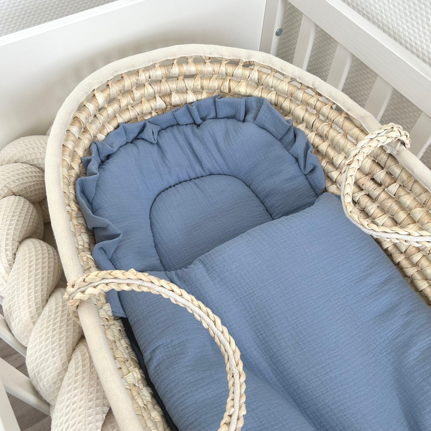 Babyschlafsack Dreamy Musselin – Atmungsaktiver Ganzjahresschlafsack