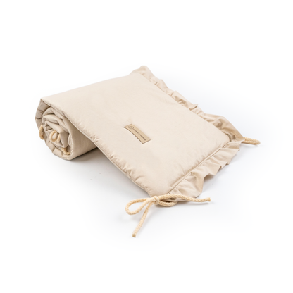 Bettumrandung Rüschen für Baby- und Beistellbetten – Hochwertig & Oeko-Tex zertifiziert