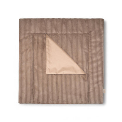 Wickelauflage Cord mit Unterlage – natürlich & kuschelig für dein Baby