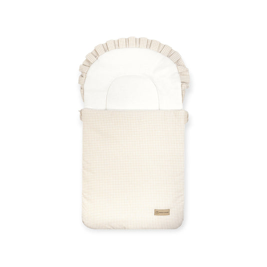 Babyschlafsack Dreamy Baumwolle kariert – Stylischer Ganzjahresschlafsack